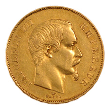 FRANCE, Napoléon III, 50 Francs, 1855, Paris, EF(40-45), Gold, Gadoury #1111, 1.