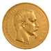 FRANCE, Napoléon III, 50 Francs, 1856, Paris, KM #785.1, EF(40-45), Gold, Gadour