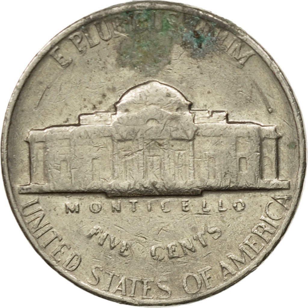 Moneta, USA, Jefferson Nickel, 5 Cents, 1970, U.S. Mint, San Francisco