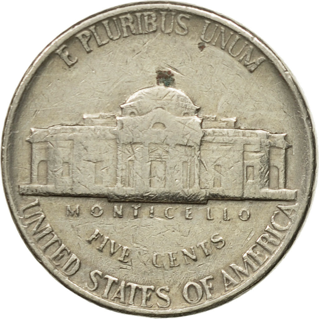 Moneda, Estados Unidos, Jefferson Nickel, 5 Cents, 1978, U.S. Mint, Denver, BC+