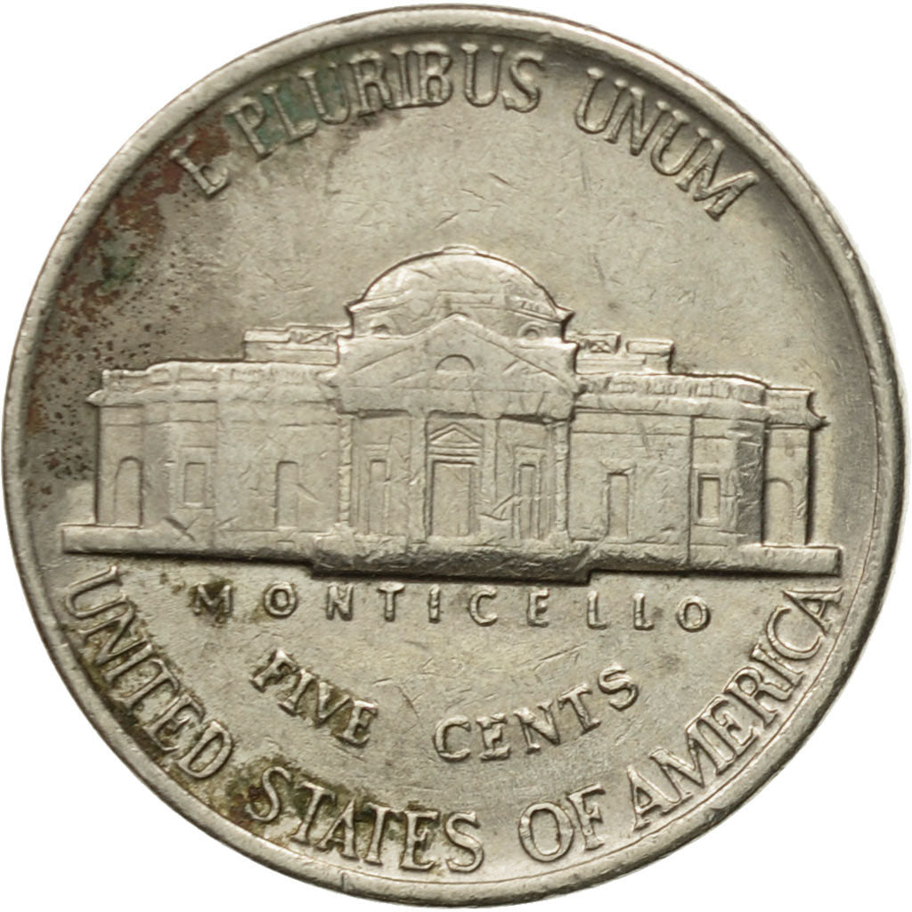 Munten, Verenigde Staten, Jefferson Nickel, 5 Cents, 1983, U.S. Mint