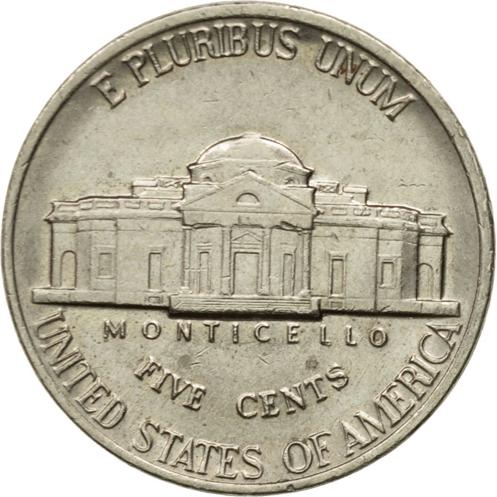Moneta, USA, Jefferson Nickel, 5 Cents, 1987, U.S. Mint, Denver, EF(40-45)