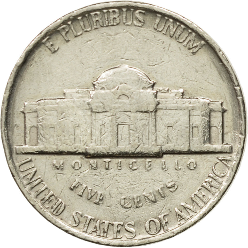 Moneta, Stati Uniti, Jefferson Nickel, 5 Cents, 1981, U.S. Mint, Denver, MB+