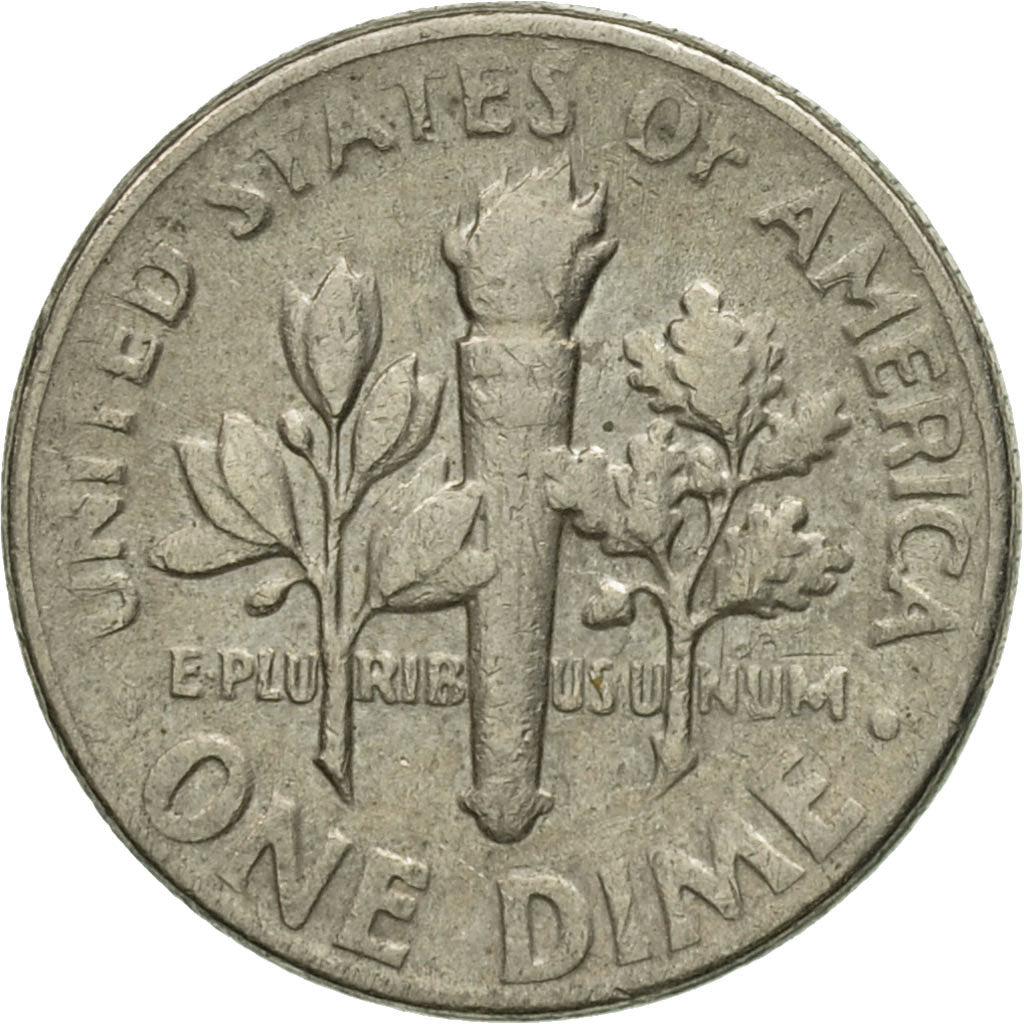 Moneta, Stati Uniti, Roosevelt Dime, Dime, 1967, U.S. Mint, Philadelphia, MB