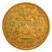 Chile, 8 Escudos, 1835, KM #93, AU(50-53), Gold, 37.5, 26.80
