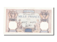 FRANCE, 1000 Francs, 1938, KM #88c, 1938-10-27, EF(40-45), Fayette #38.31