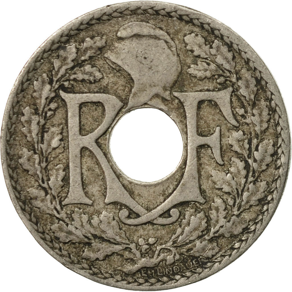 Coin, France, Lindauer, 10 Centimes, 1919, Paris, VF(20-25), Copper-nickel