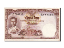 Thailand, 10 Baht, 1953, AU(55-58)