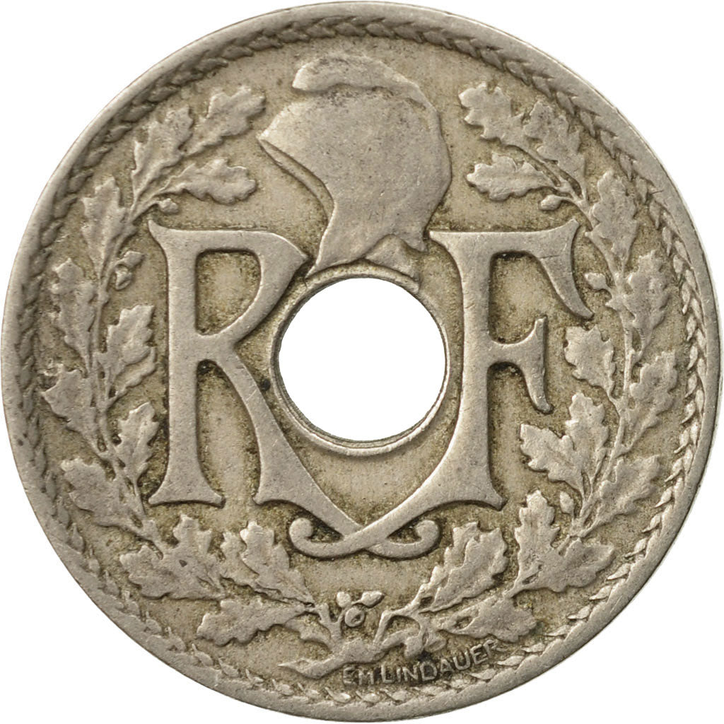 Coin, France, Lindauer, 25 Centimes, 1919, VF(30-35), Copper-nickel, KM:867a