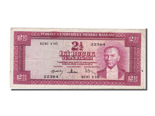 Turkey, 2 1/2 Lira, 1957, 1957-07-01, EF(40-45), 22364