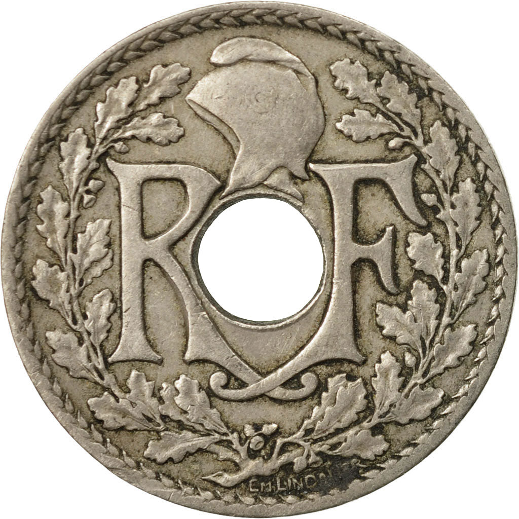 Münze, Frankreich, Lindauer, 25 Centimes, 1927, SS, Copper-nickel, KM:867a