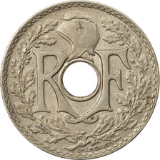 Münze, Frankreich, Lindauer, 25 Centimes, 1938, S+, Nickel-Bronze, KM:867b