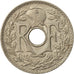 Münze, Frankreich, Lindauer, 25 Centimes, 1938, S+, Nickel-Bronze, KM:867b