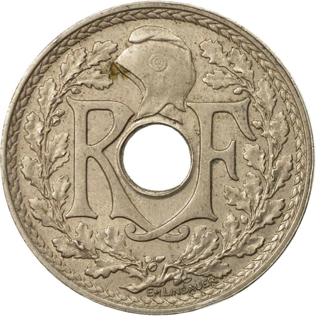 Moneta, Francia, Lindauer, 25 Centimes, 1939, MB+, Nichel-bronzo, KM:867b