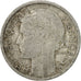 Moneta, Francia, Morlon, 2 Francs, 1947, Paris, MB, Alluminio, KM:886a.1