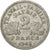 Monnaie, France, Bazor, 2 Francs, 1943, Beaumont - Le Roger, TB+, Aluminium