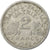 Monnaie, France, Bazor, 2 Francs, 1943, Beaumont - Le Roger, TB, Aluminium