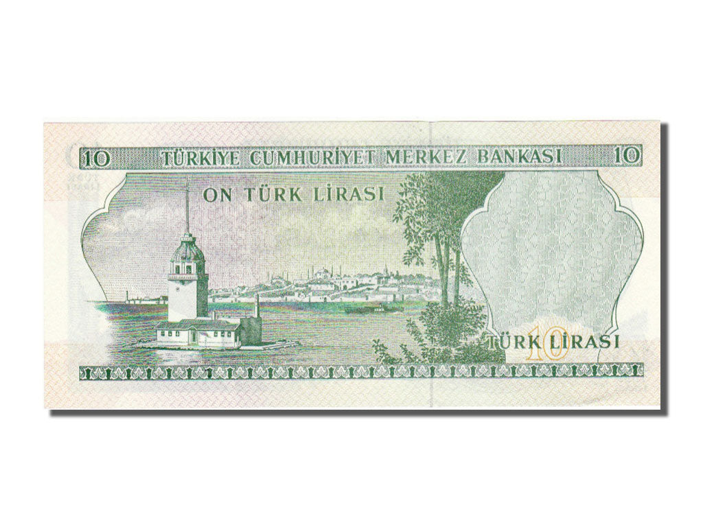Turkey, 10 Lira, 1970, KM #186, UNC(65-70), G51050877