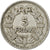 Moneda, Francia, Lavrillier, 5 Francs, 1947, Beaumont - Le Roger, BC+, Aluminio