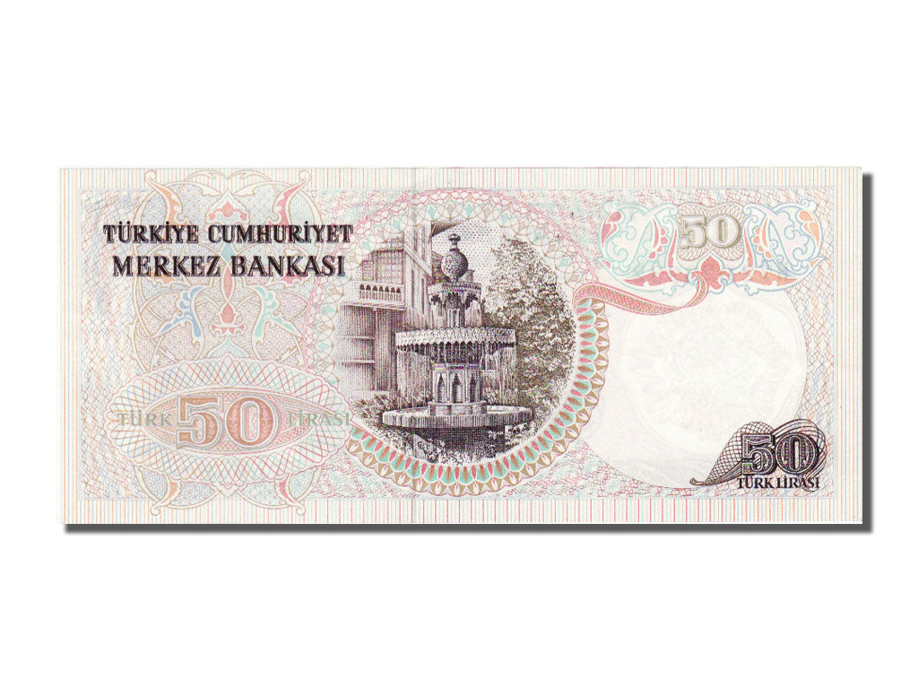 Turkey, 50 Lira, 1970, KM #188, UNC(65-70), H72023932