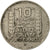 Moneda, Francia, Turin, 10 Francs, 1949, Beaumont - Le Roger, BC+, Cobre -