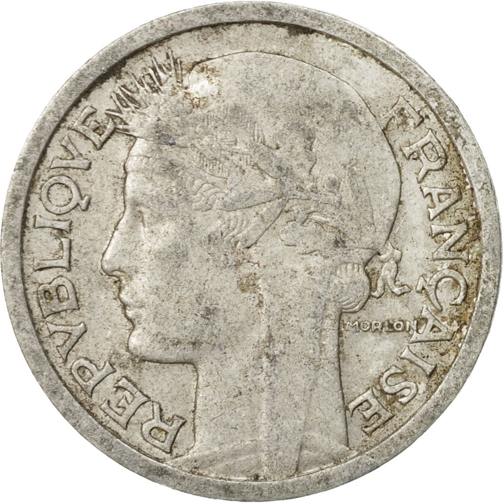 Moneta, Francja, Morlon, Franc, 1947, Paris, VF(20-25), Aluminium, KM:885a.1