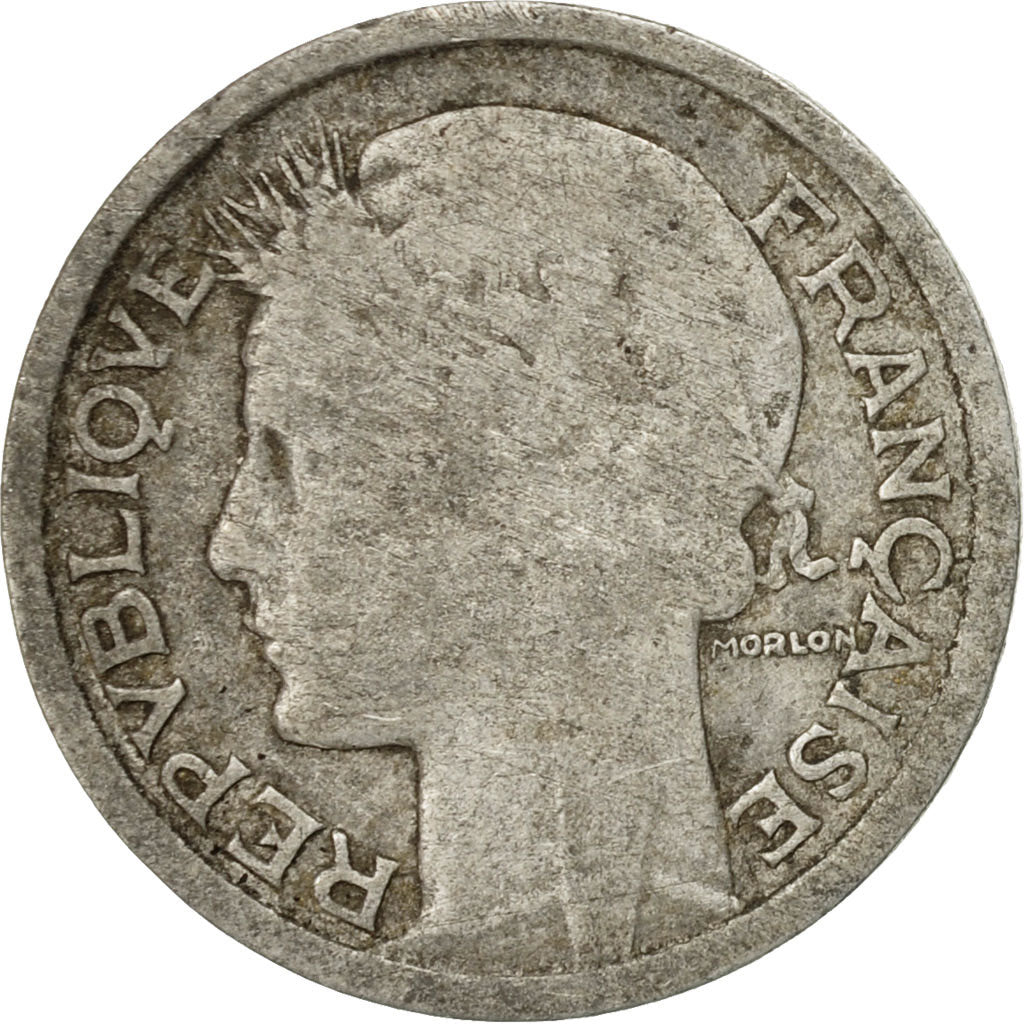 Coin, France, Morlon, Franc, 1949, Paris, VF(20-25), Aluminum, KM:885a.1