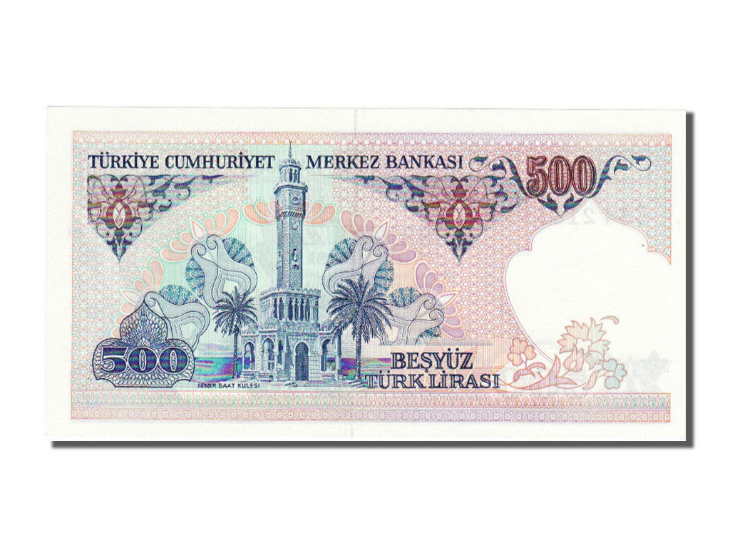 Turkey, 500 Lira, 1970, KM #195, UNC(65-70), C54218585