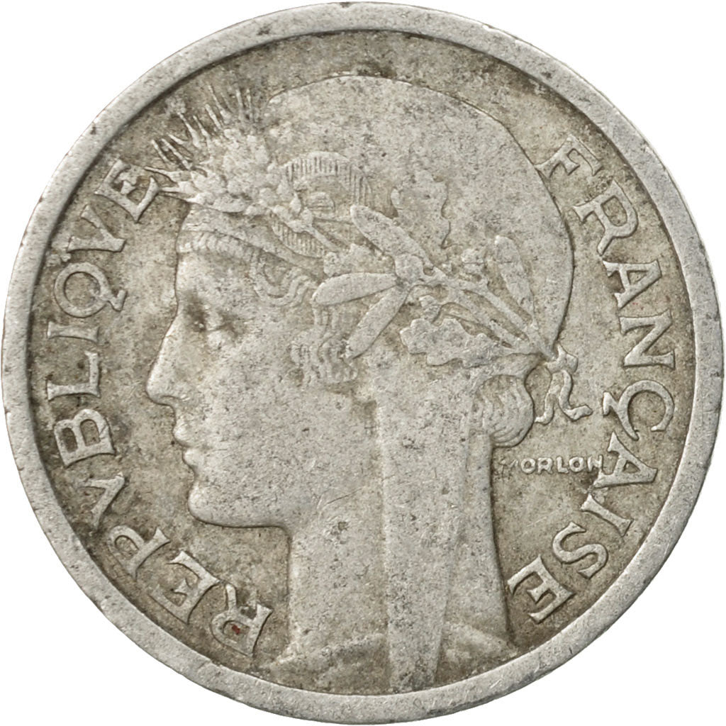 Coin, France, Morlon, Franc, 1959, Paris, VF(30-35), Aluminum, KM:885a.1