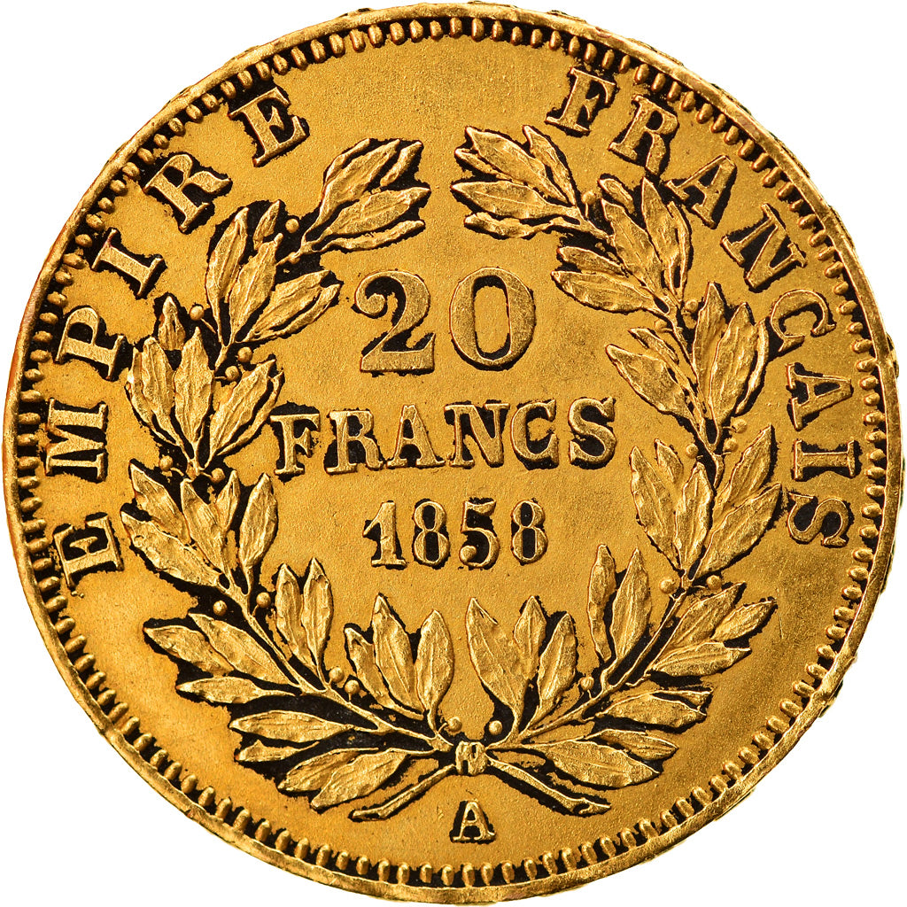 Monnaie, France, Napoleon III, Montecatini, 20 Francs, 1858, Paris, Forgery
