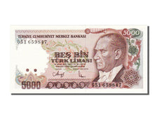 Turkey, 5000 Lira, 1970, KM #198, UNC(65-70), G51659847