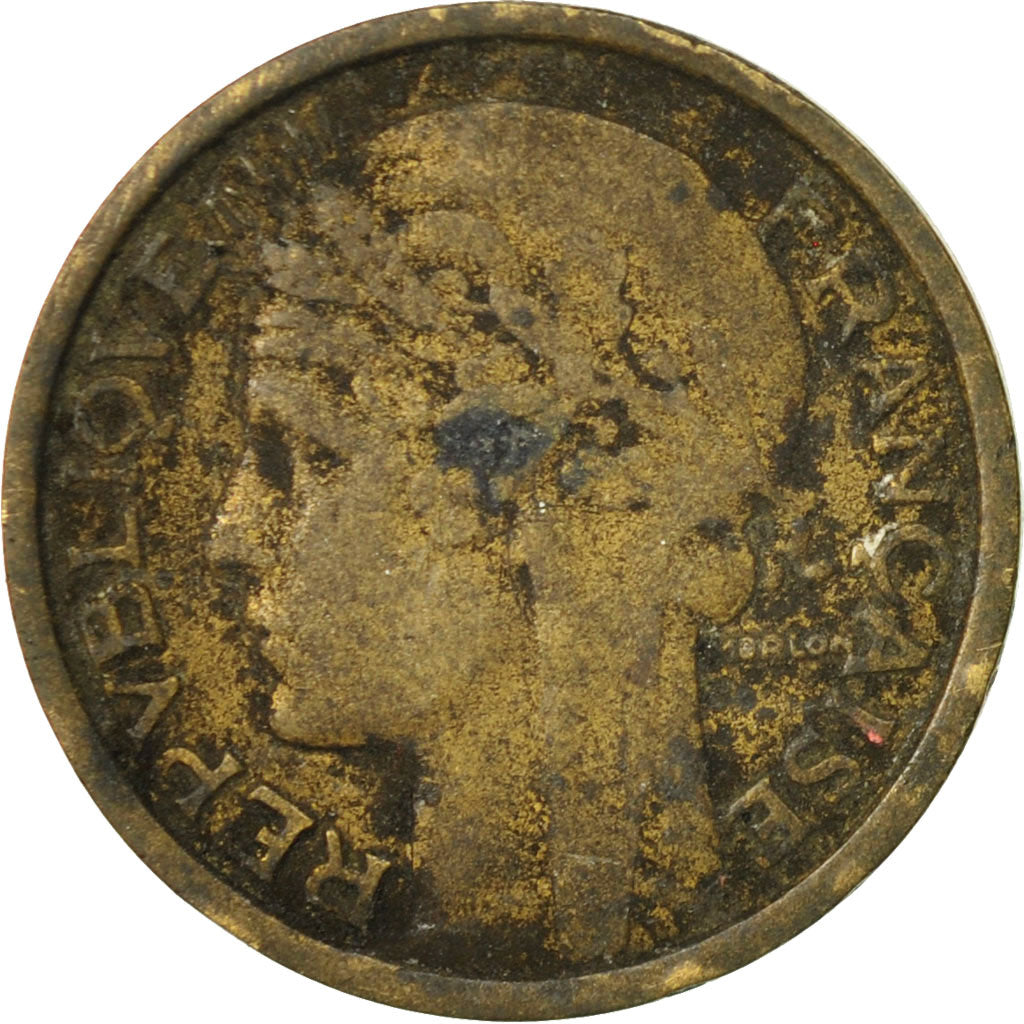 Coin, France, Morlon, Franc, 1931, Paris, VF(20-25), Aluminum-Bronze, KM:885