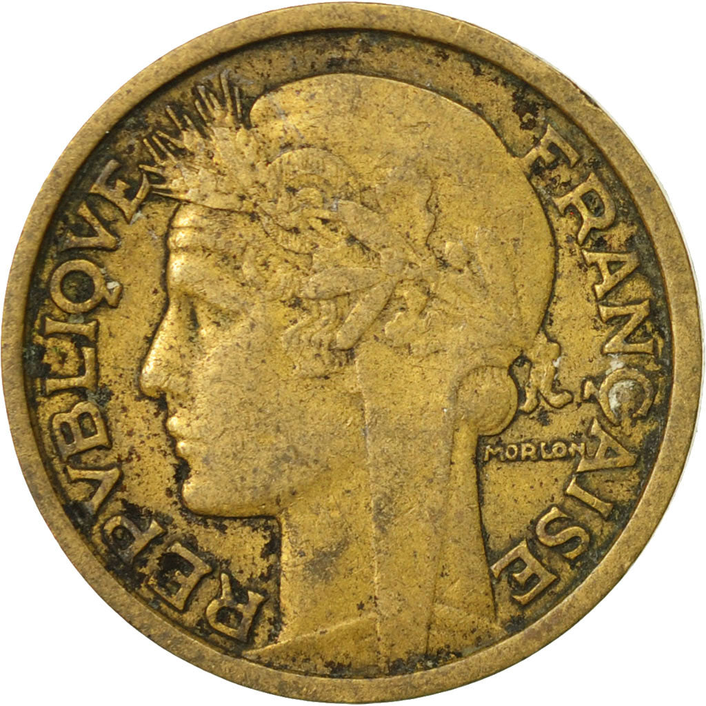 Coin, France, Morlon, Franc, 1931, Paris, VF(30-35), Aluminum-Bronze, KM:885