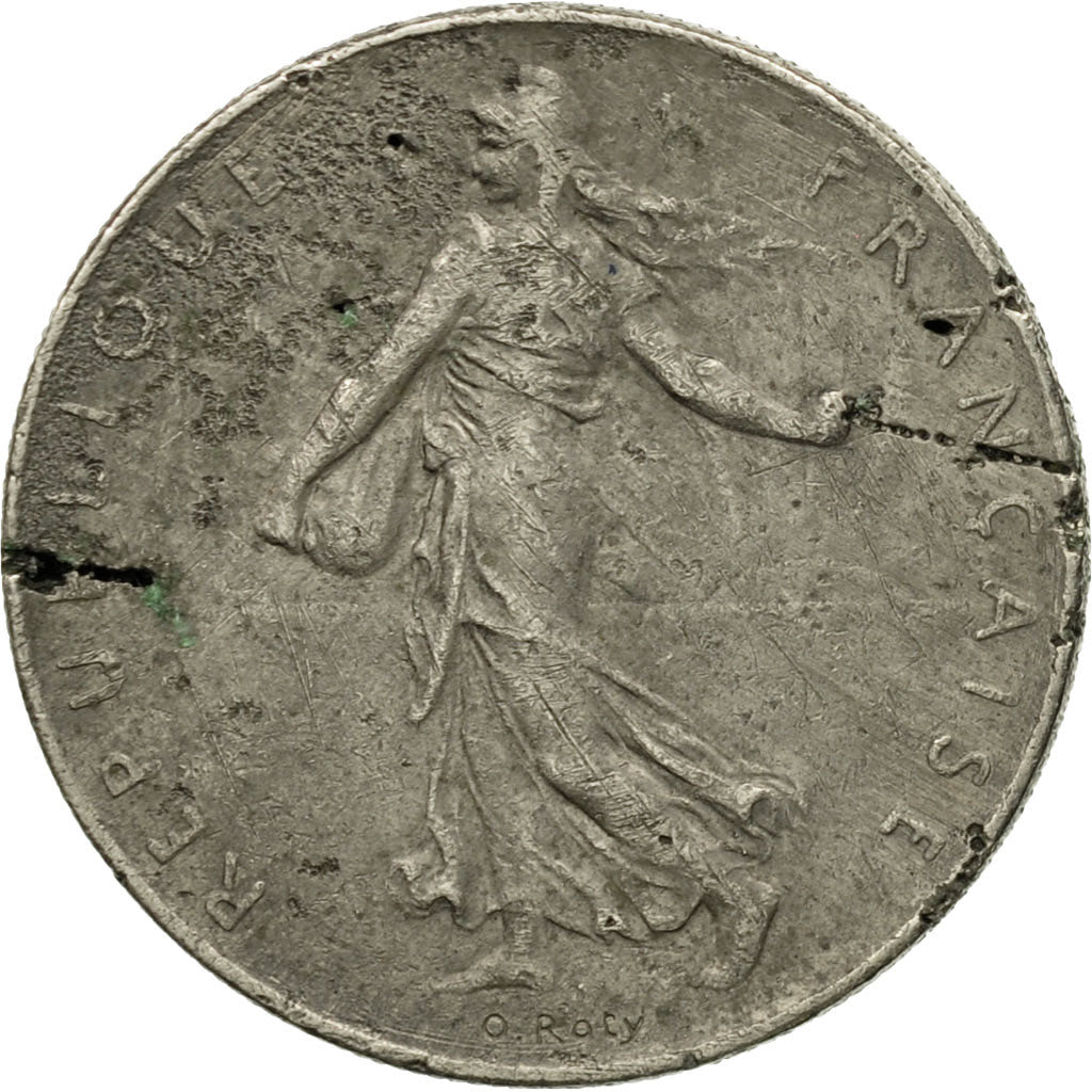 Münze, Frankreich, Semeuse, Franc, 1977, Paris, S, Nickel, KM:925.1