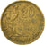 Munten, Frankrijk, Guiraud, 20 Francs, 1950, Paris, FR, Aluminum-Bronze