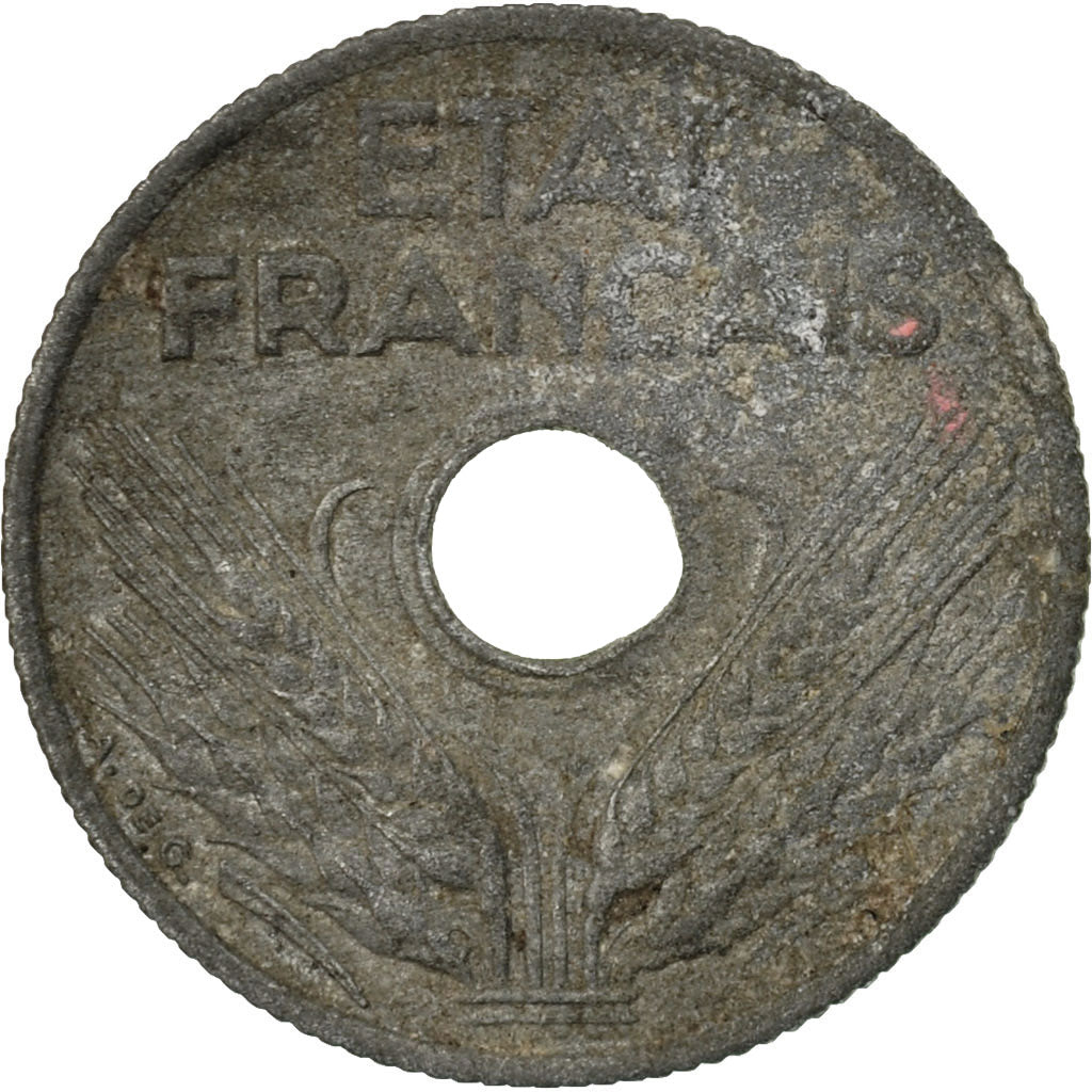 Coin, France, État français, 10 Centimes, 1943, Paris, VF(20-25), Zinc