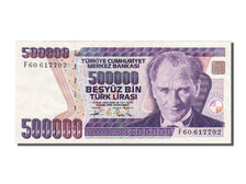 Turkey, 500,000 Lira, 1970, KM #208, AU(55-58), F60617702