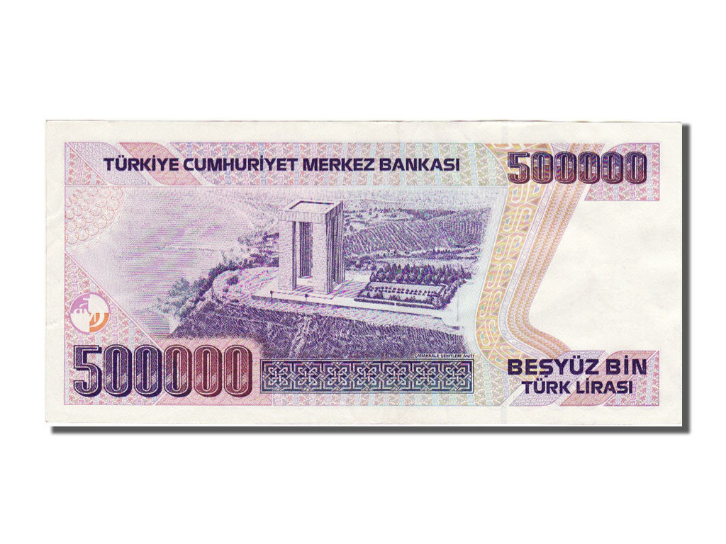 Turkey, 500,000 Lira, 1970, KM #208, AU(55-58), F60617702