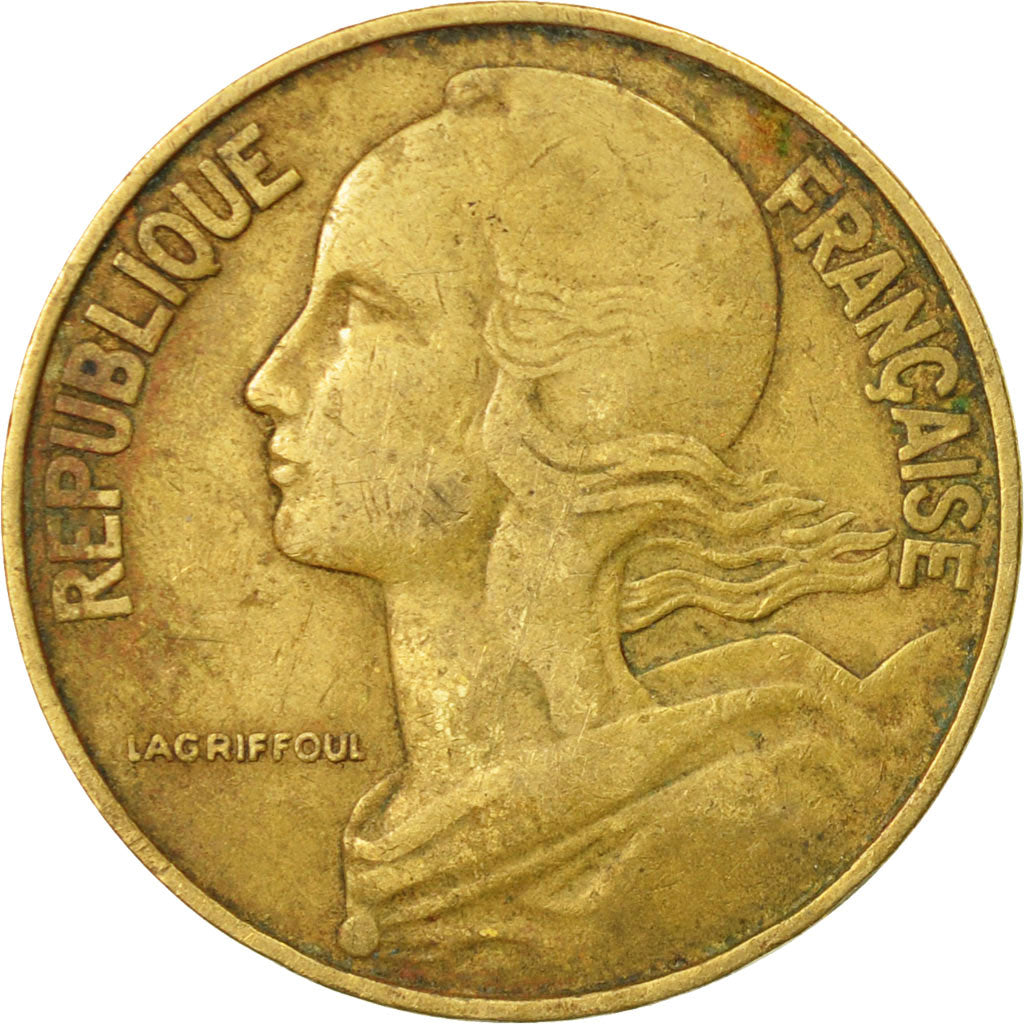 Monnaie, France, Marianne, 20 Centimes, 1966, Paris, TB+, Aluminum-Bronze