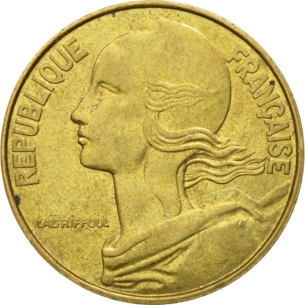 Moneta, Francia, Marianne, 20 Centimes, 1991, Paris, BB, Alluminio-bronzo