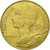 Moneta, Francia, Marianne, 20 Centimes, 1991, Paris, BB, Alluminio-bronzo