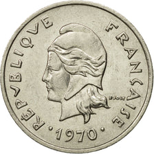 Münze, Neukaledonien, 10 Francs, 1970, Paris, SS, Nickel, KM:5