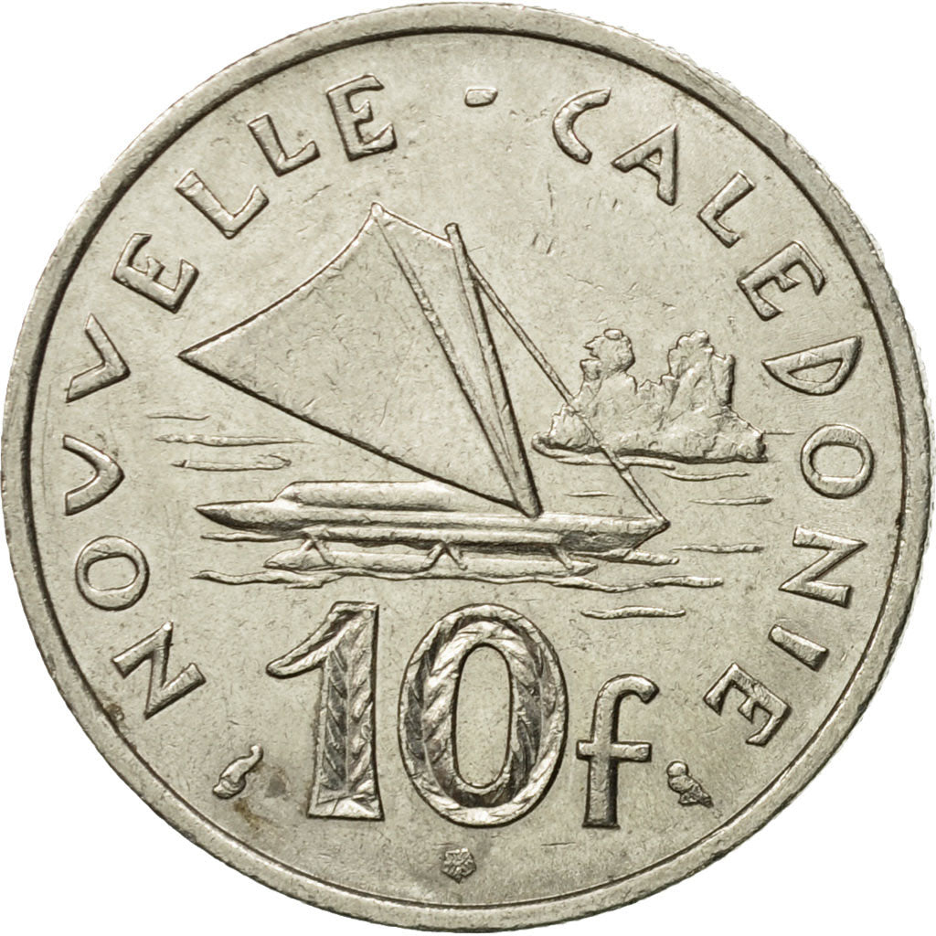 Münze, Neukaledonien, 10 Francs, 1970, Paris, SS, Nickel, KM:5