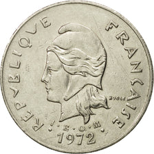 Coin, New Caledonia, 50 Francs, 1972, Paris, EF(40-45), Nickel, KM:13