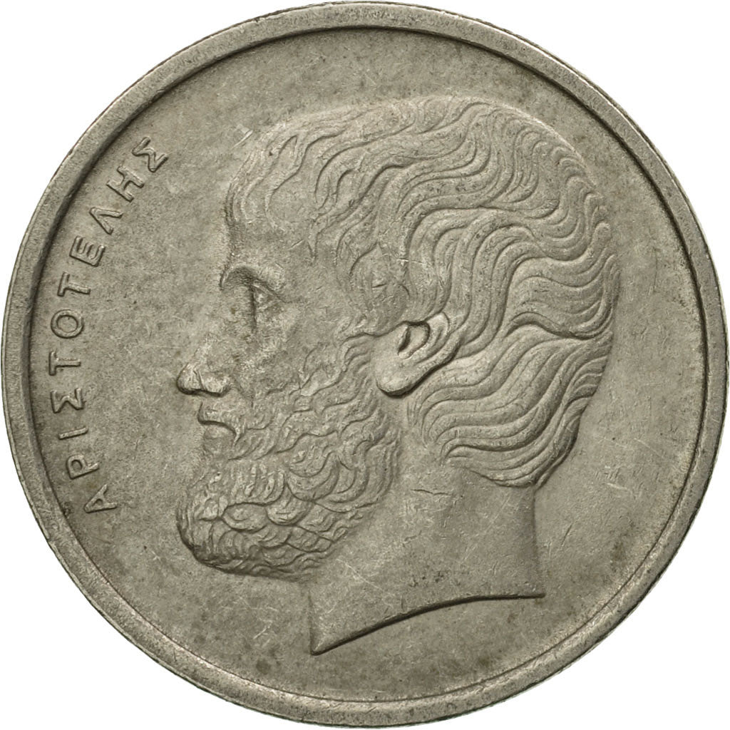 Moneta, Grecia, 5 Drachmai, 1978, MB+, Rame-nichel, KM:118