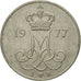 Coin, Denmark, Margrethe II, 10 Öre, 1977, Copenhagen, VF(30-35)