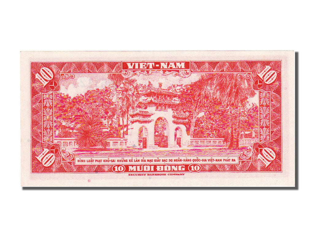South Vietnam, 10 Dông, 1962, UNC(65-70), 586112