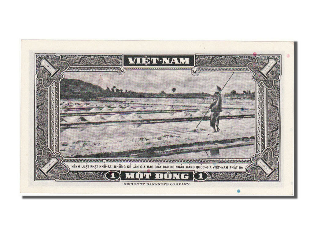 Banknote, South Viet Nam, 1 D<ox>ng, 1955, UNC(65-70)