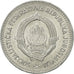 Moneta, Iugoslavia, 2 Dinara, 1963, BB, Alluminio, KM:37