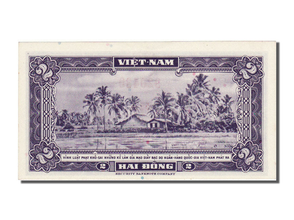 South Vietnam, 2 Dông, 1955, UNC(65-70), 920430